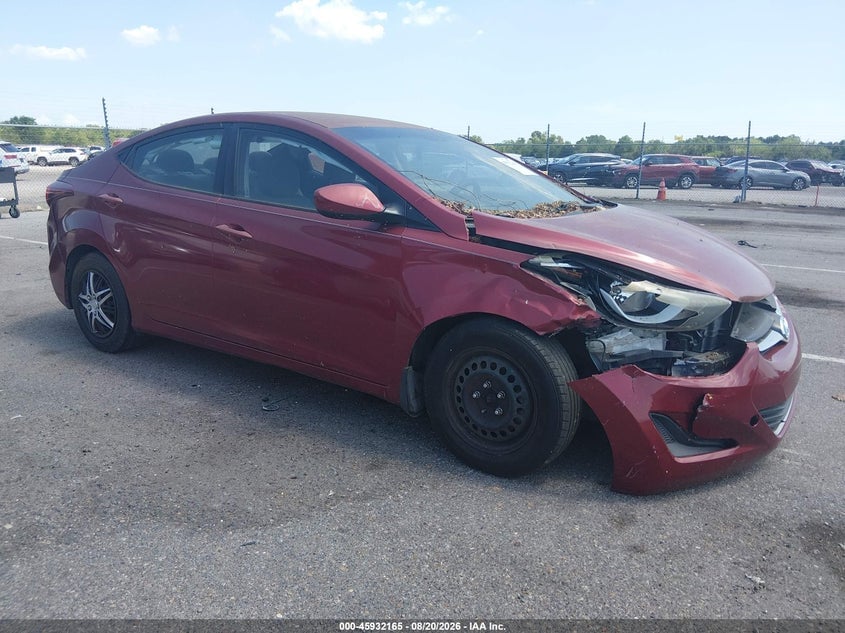 2016 HYUNDAI ELANTRA SE | 5NPDH4AE5GH796284 | UPCARS
