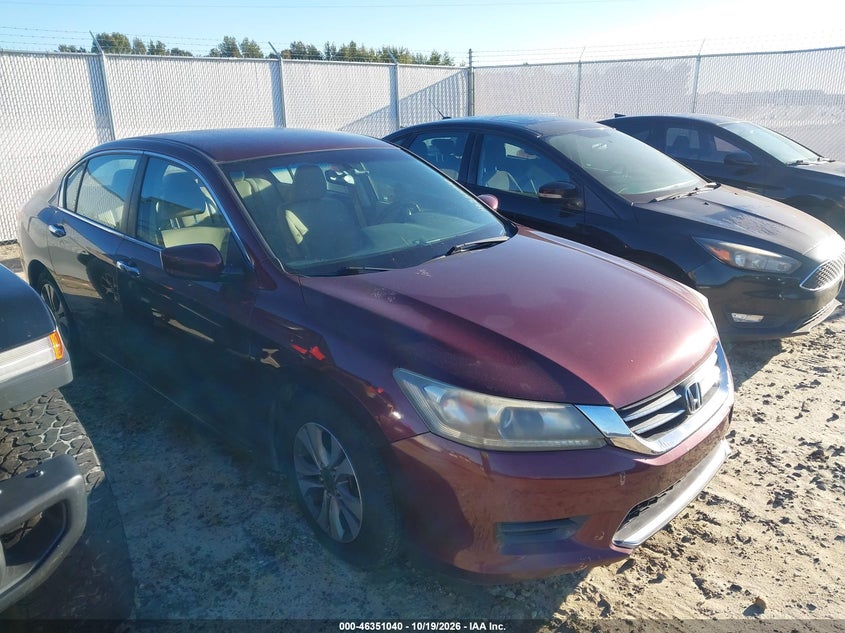 2014 HONDA ACCORD LX | 1HGCR2F33EA169450 | UPCARS