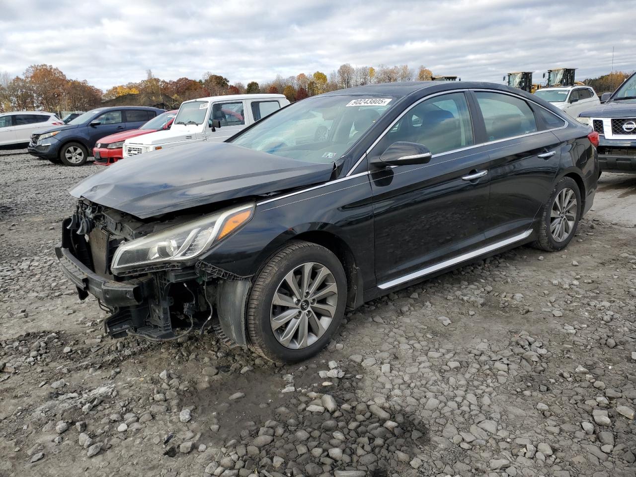 2017 HYUNDAI SONATA SPORT | 5NPE34AFXHH461874 | UPCARS