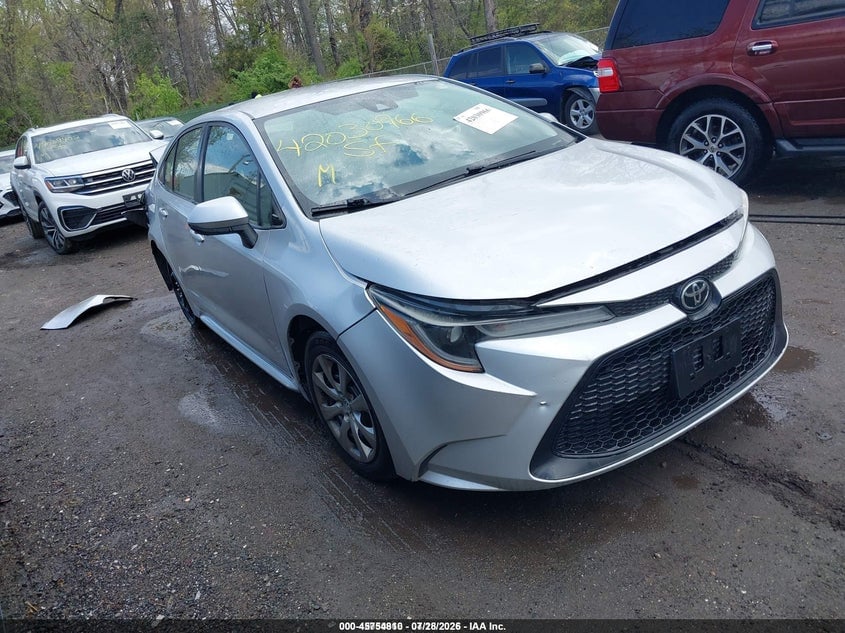 2020 TOYOTA COROLLA LE | JTDEPRAE2LJ019440 | UPCARS