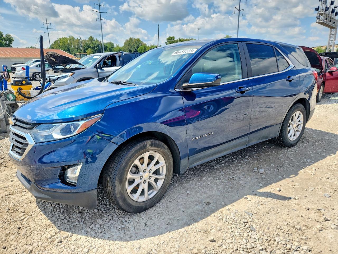 2021 CHEVROLET EQUINOX LT | 3GNAXKEV5ML355536 | UPCARS