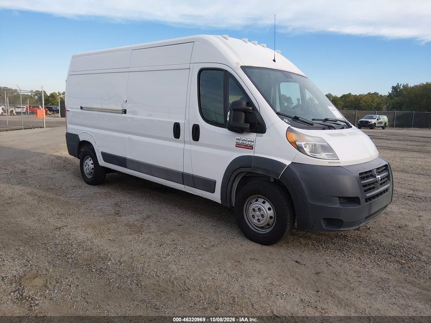 2017 RAM PROMASTER 2500 HIGH ROOF 159 WB | 3C6TRVDG6HE535058 | UPCARS