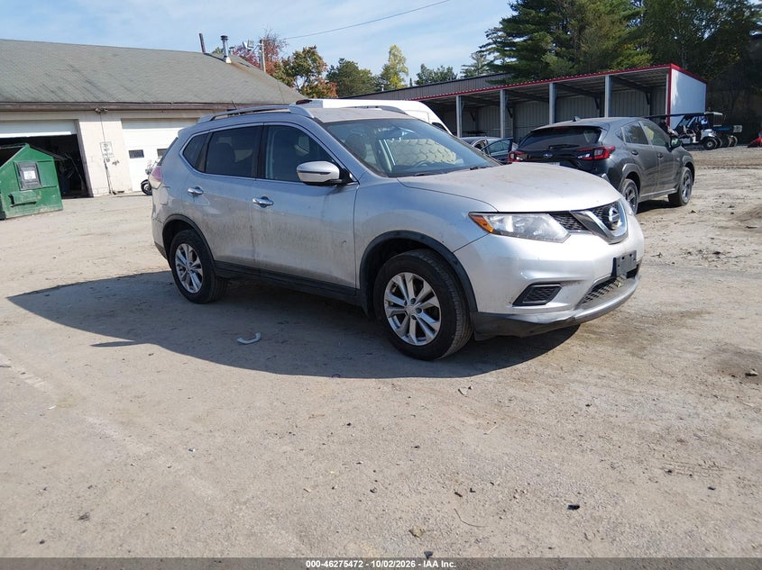 2016 NISSAN ROGUE SV | KNMAT2MV8GP702100 | UPCARS