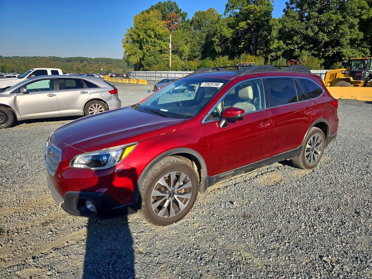 2015 SUBARU OUTBACK 3.6R LIMITED | 4S4BSENC3F3301268 | UPCARS