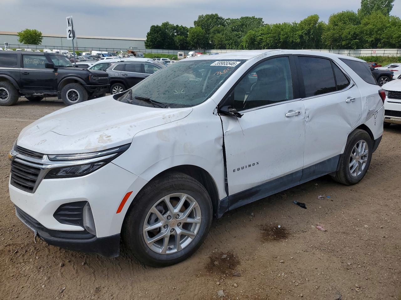 2024 CHEVROLET EQUINOX LT | 3GNAXKEG7RL366272 | UPCARS