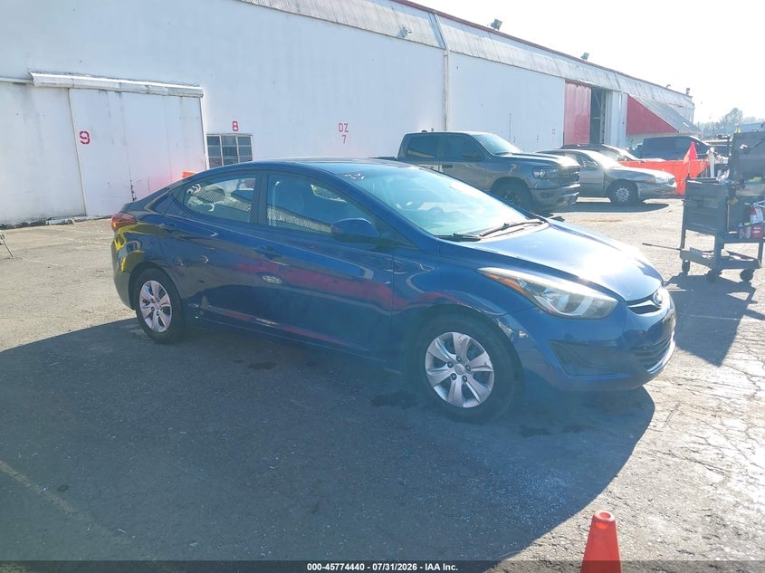 2016 HYUNDAI ELANTRA SE | 5NPDH4AE2GH700417 | UPCARS