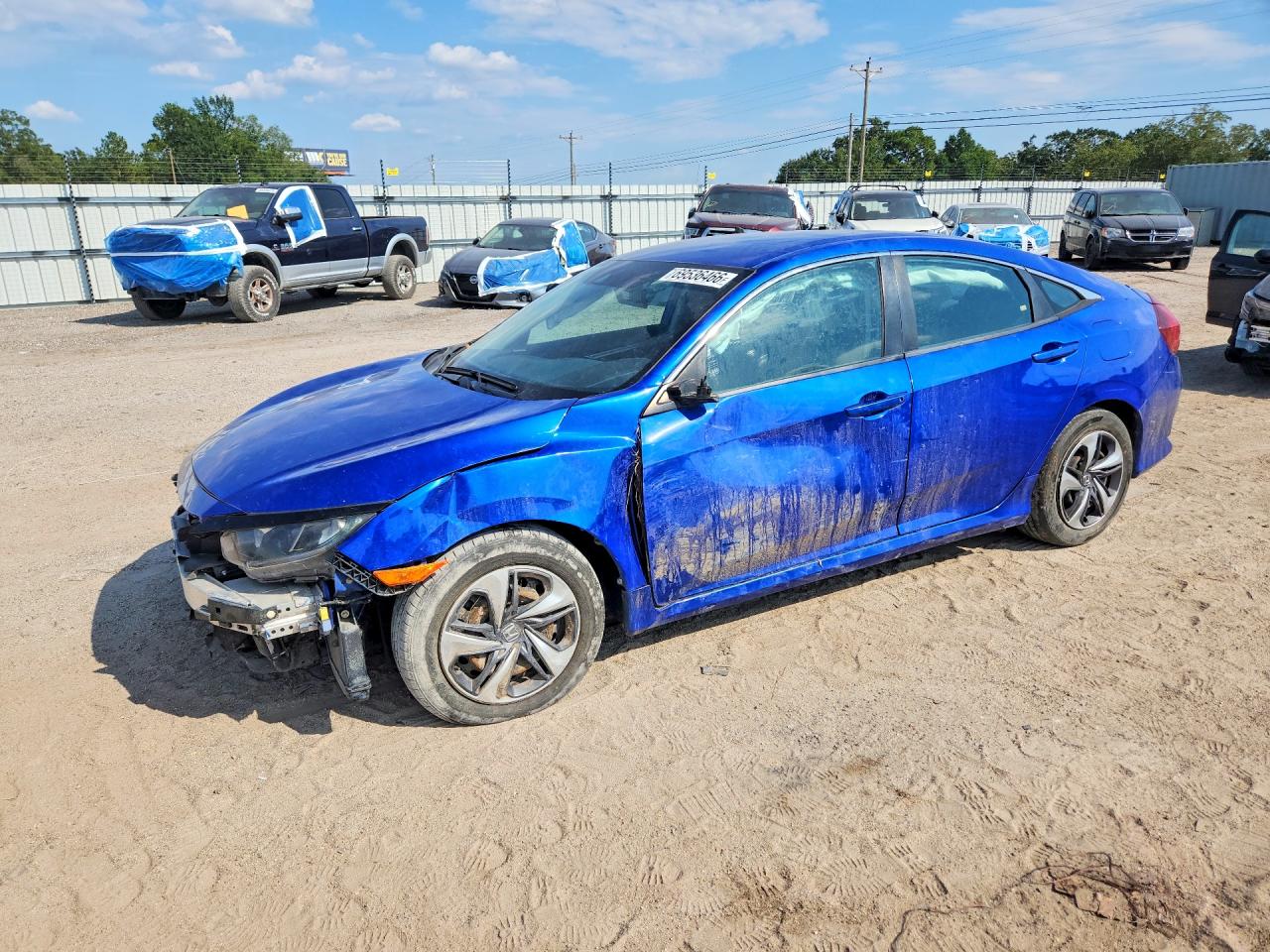 2021 HONDA CIVIC LX | 2HGFC2F69MH537736 | UPCARS
