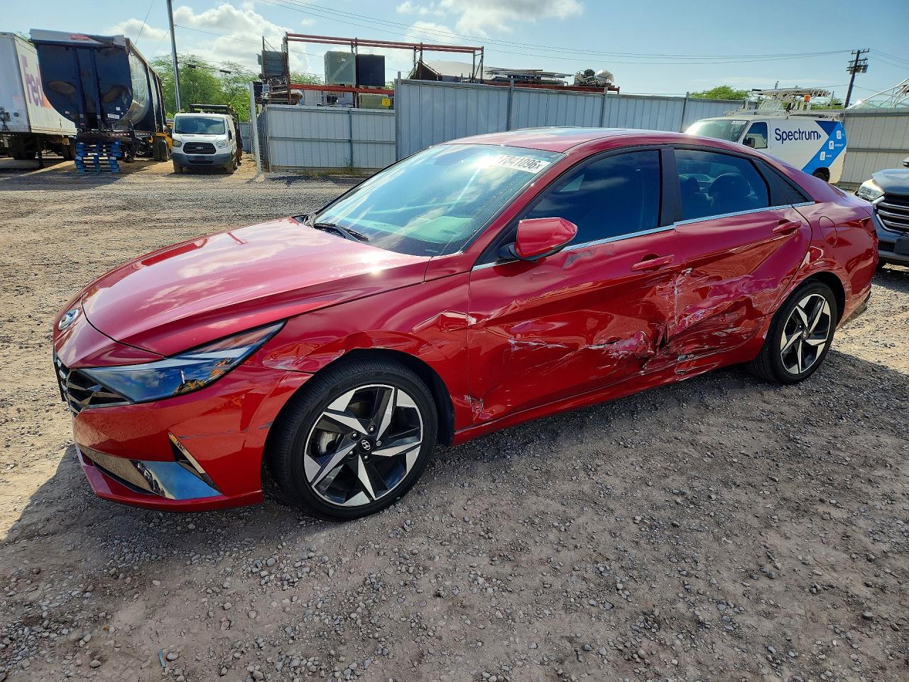2023 HYUNDAI ELANTRA LIMITED | KMHLN4AJ0PU038162 | UPCARS