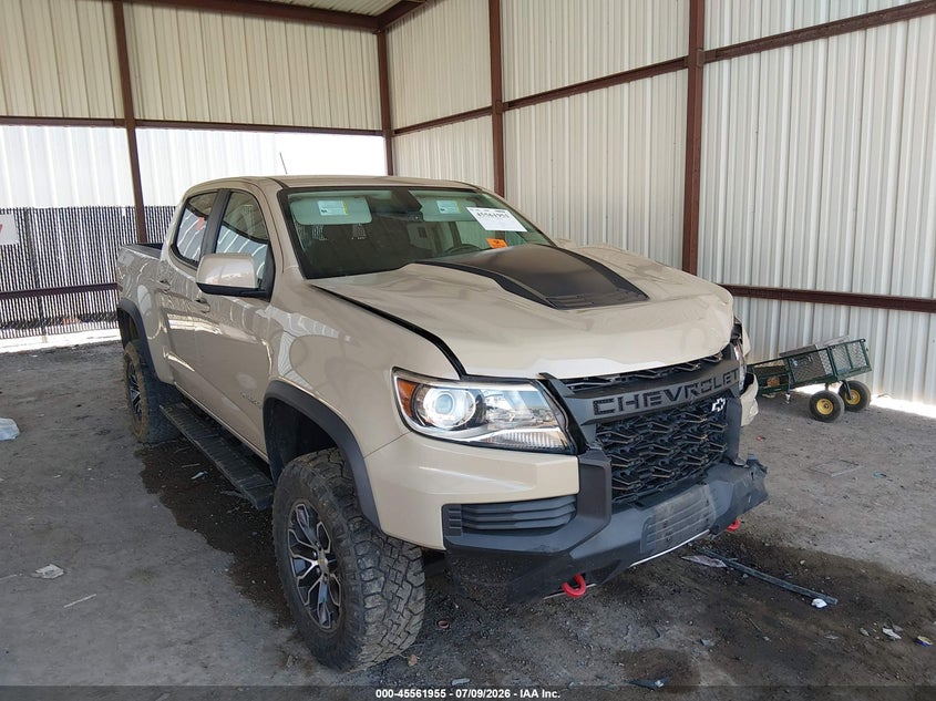 2022 CHEVROLET COLORADO 4WD  SHORT BOX ZR2 | 1GCGTEEN7N1320795 | UPCARS