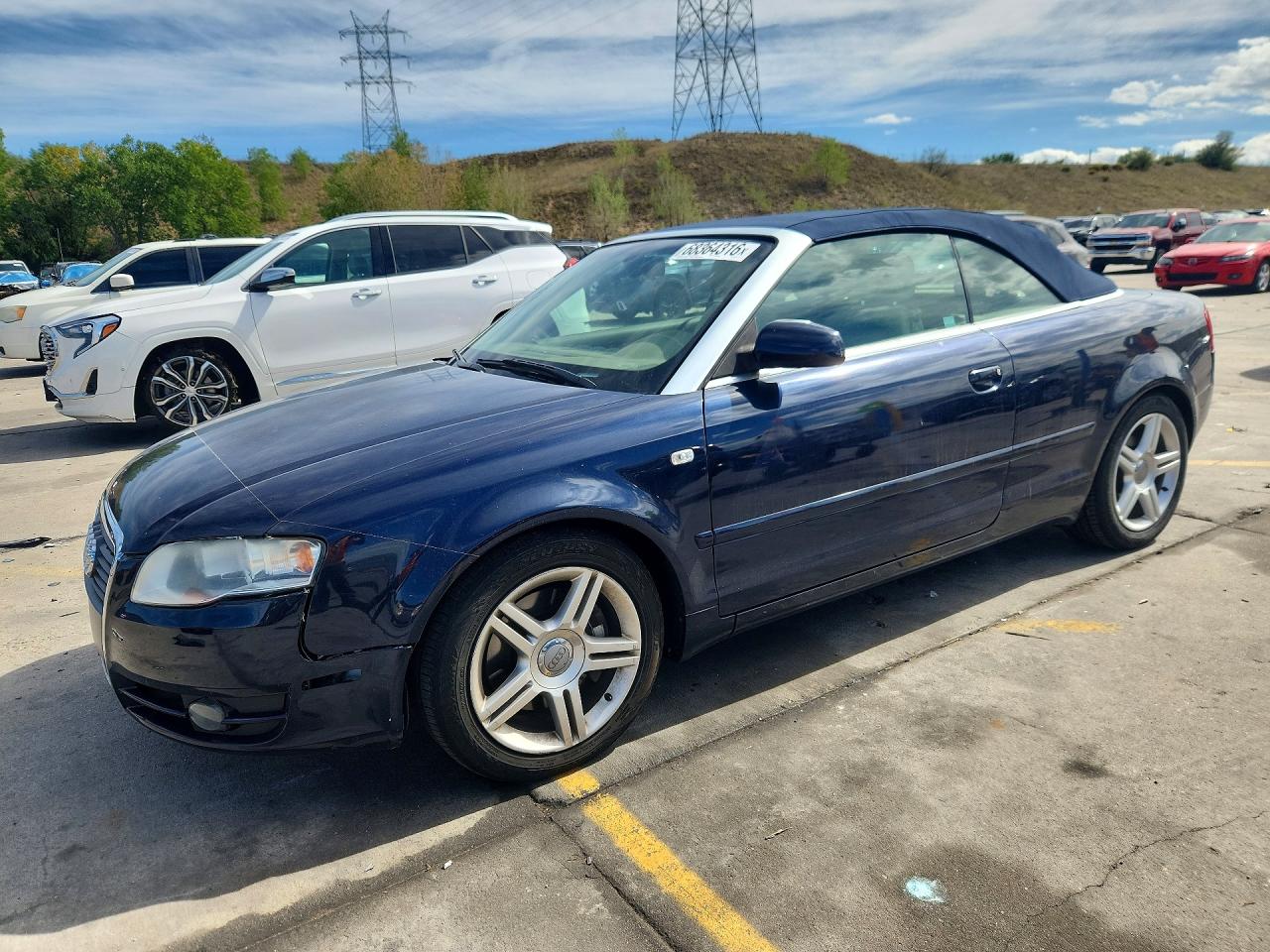 2007 AUDI A4 2.0T CABRIOLET QUATTRO | WAUDF48H87K035768 | UPCARS