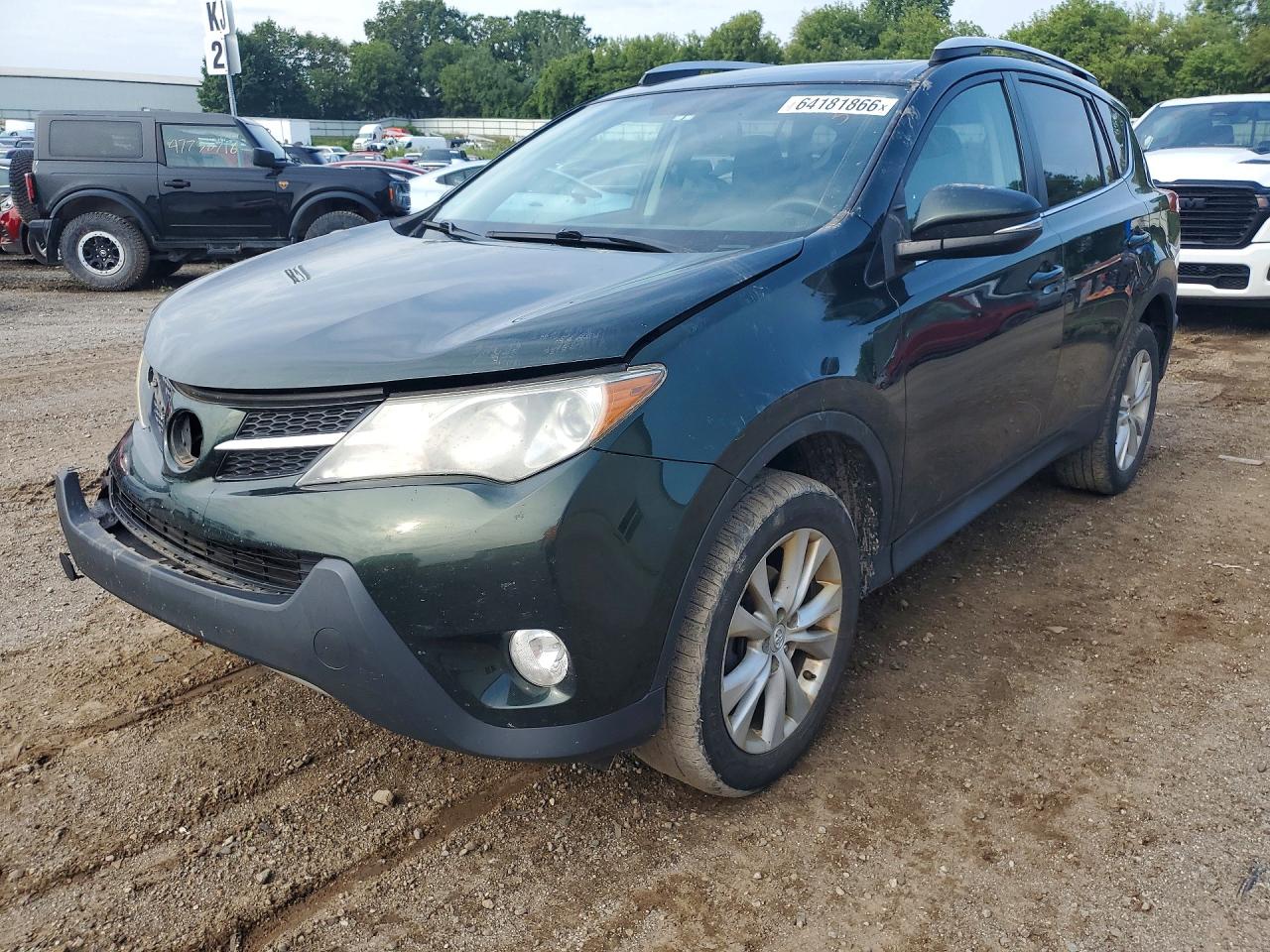 2013 TOYOTA RAV4 LIMITED | 2T3DFREV2DW013262 | UPCARS