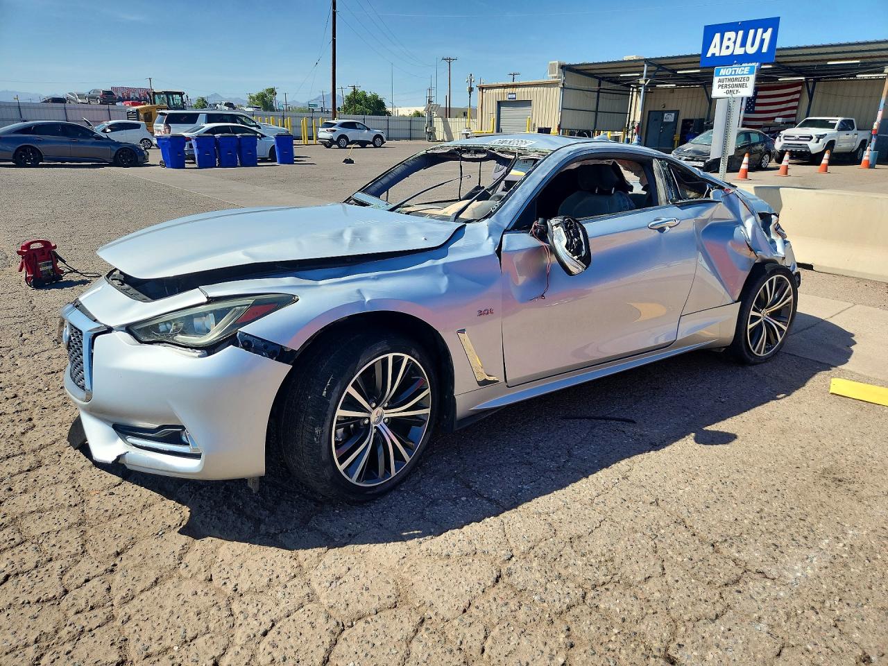 2018 INFINITI Q60 3.0T LUXE | JN1EV7EL9JM390855 | UPCARS