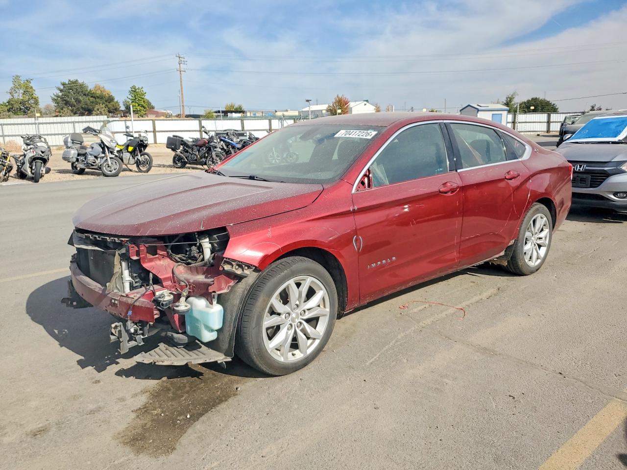 2017 CHEVROLET IMPALA LT | 2G1105SA8H9118217 | UPCARS