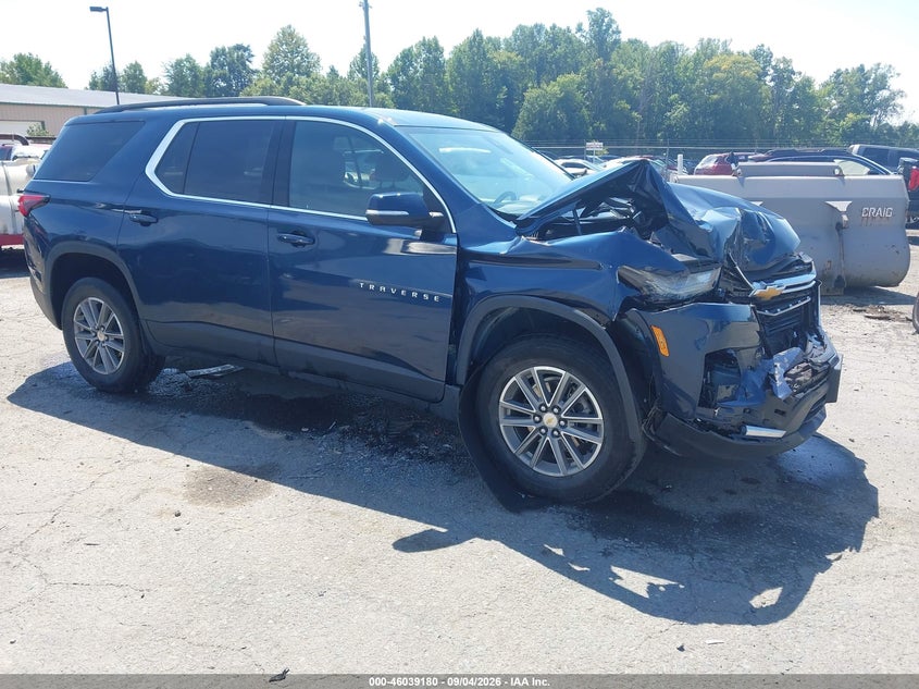 2022 CHEVROLET TRAVERSE FWD LT CLOTH | 1GNERGKW7NJ168474 | UPCARS