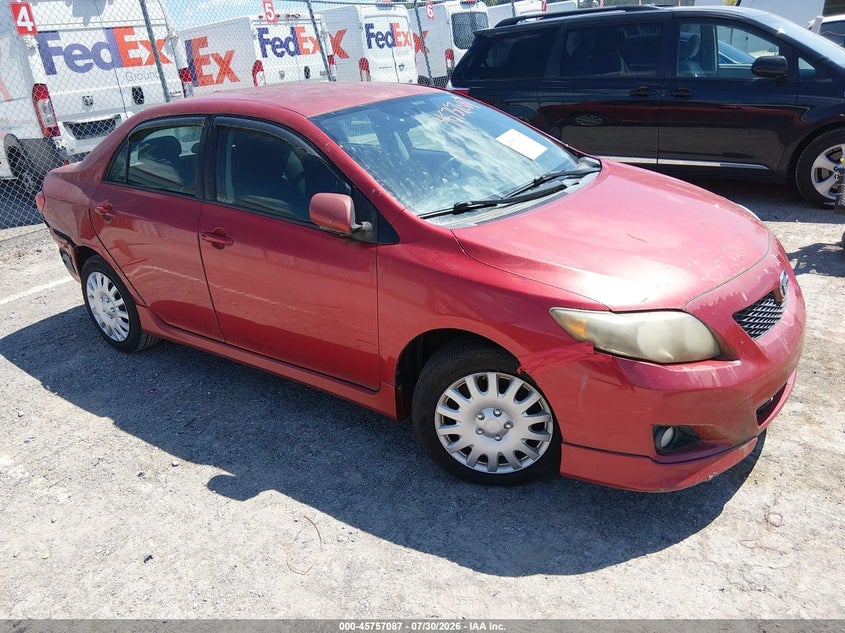 2009 TOYOTA COROLLA S | 2T1BU40E59C115292 | UPCARS