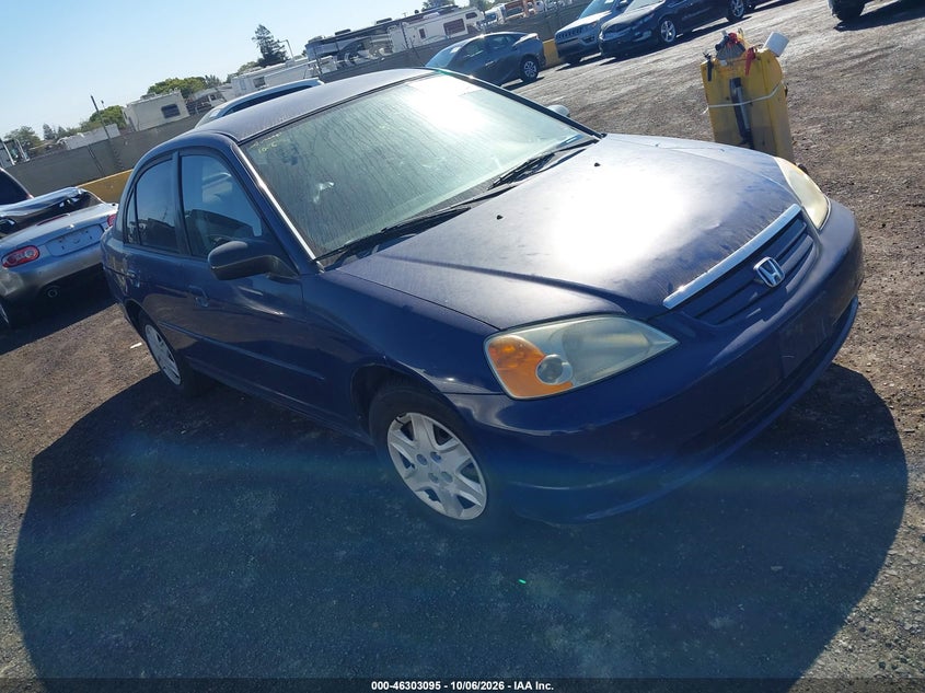 2003 HONDA CIVIC LX | 2HGES165X3H603922 | UPCARS