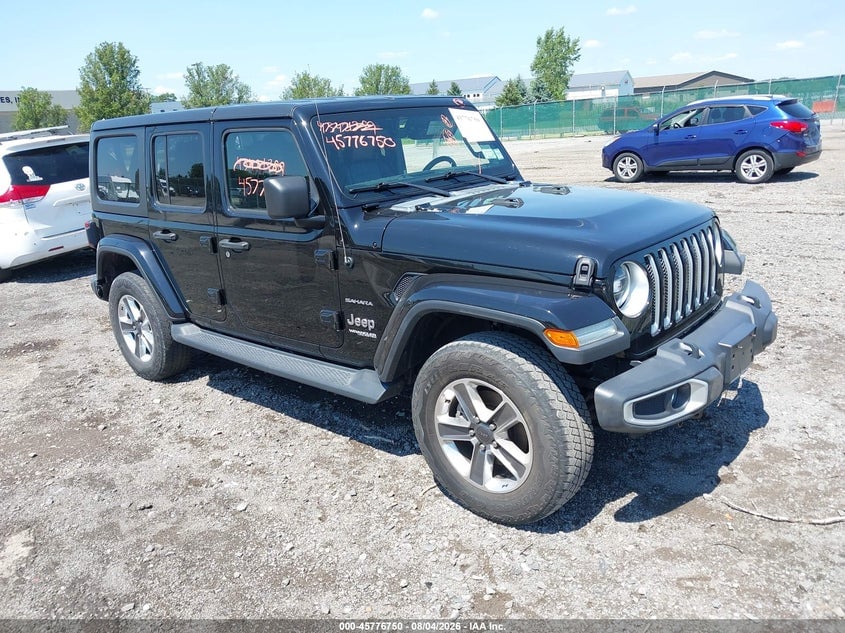 2020 JEEP WRANGLER UNLIMITED SAHARA 4X4 | 1C4HJXEGXLW239829 | UPCARS