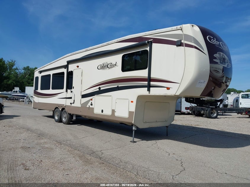 2018 KEYSTONE CEDAR CREEK | 4X4FCRMT0JS218201 | UPCARS