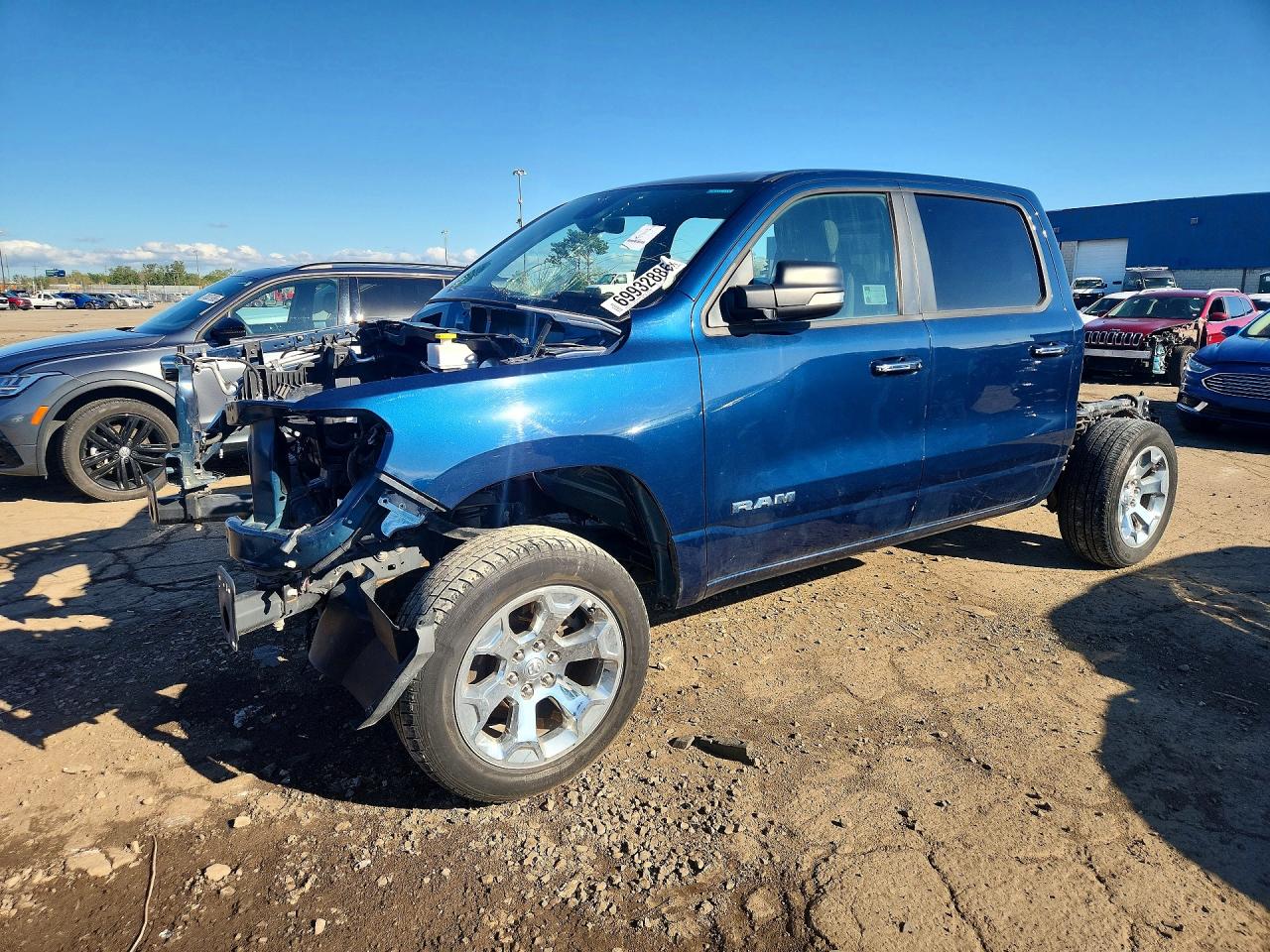 2019 RAM 1500 BIG HORN/LONE STAR | 1C6RRFFG4KN819191 | UPCARS