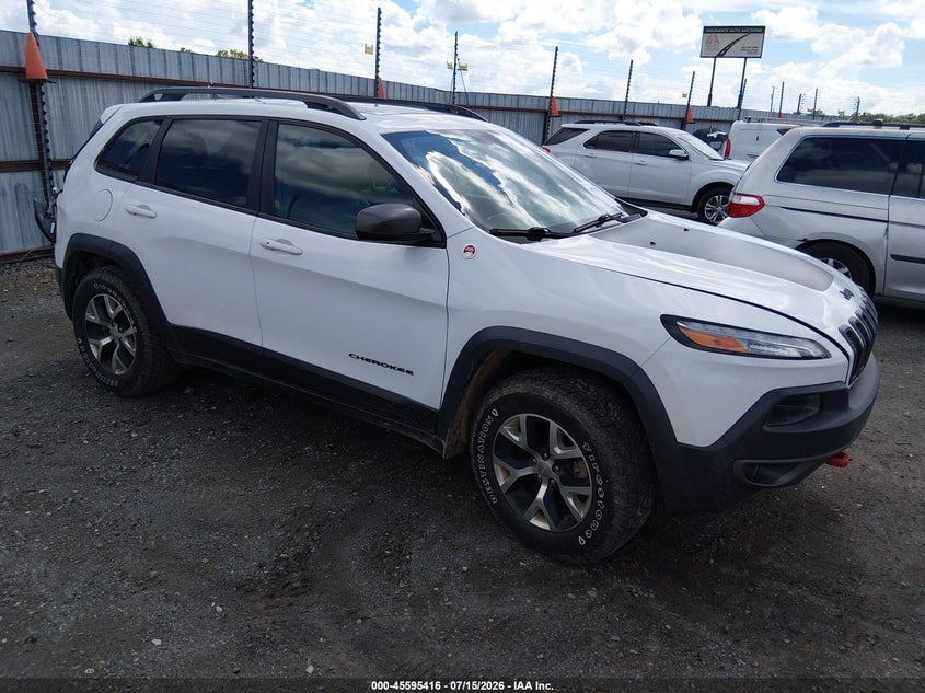 2016 JEEP CHEROKEE TRAILHAWK | 1C4PJMBS7GW183437 | UPCARS