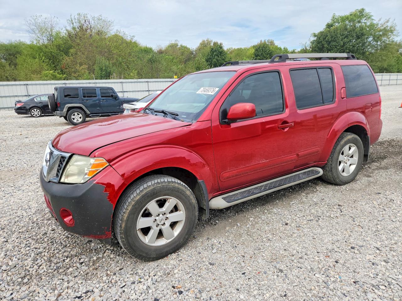 2011 NISSAN PATHFINDER S | 5N1AR1NB7BC608668 | UPCARS