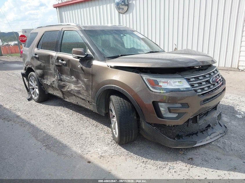 2016 FORD EXPLORER LIMITED | 1FM5K8F83GGC89433 | UPCARS