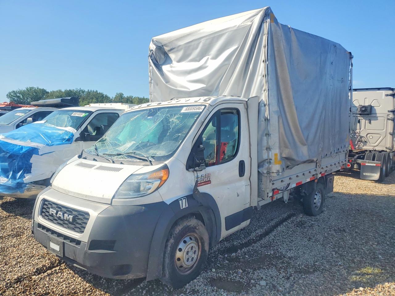 2019 RAM PROMASTER CURTAIN SIDE TRUCK | 3C7WRVFG7KE564923 | UPCARS