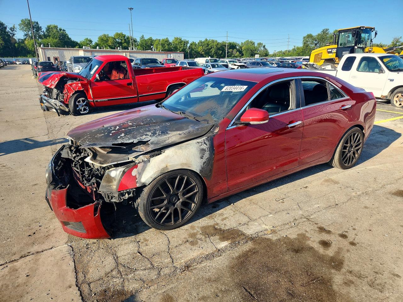 2014 CADILLAC ATS LUXURY | 1G6AH5RX4E0164534 | UPCARS