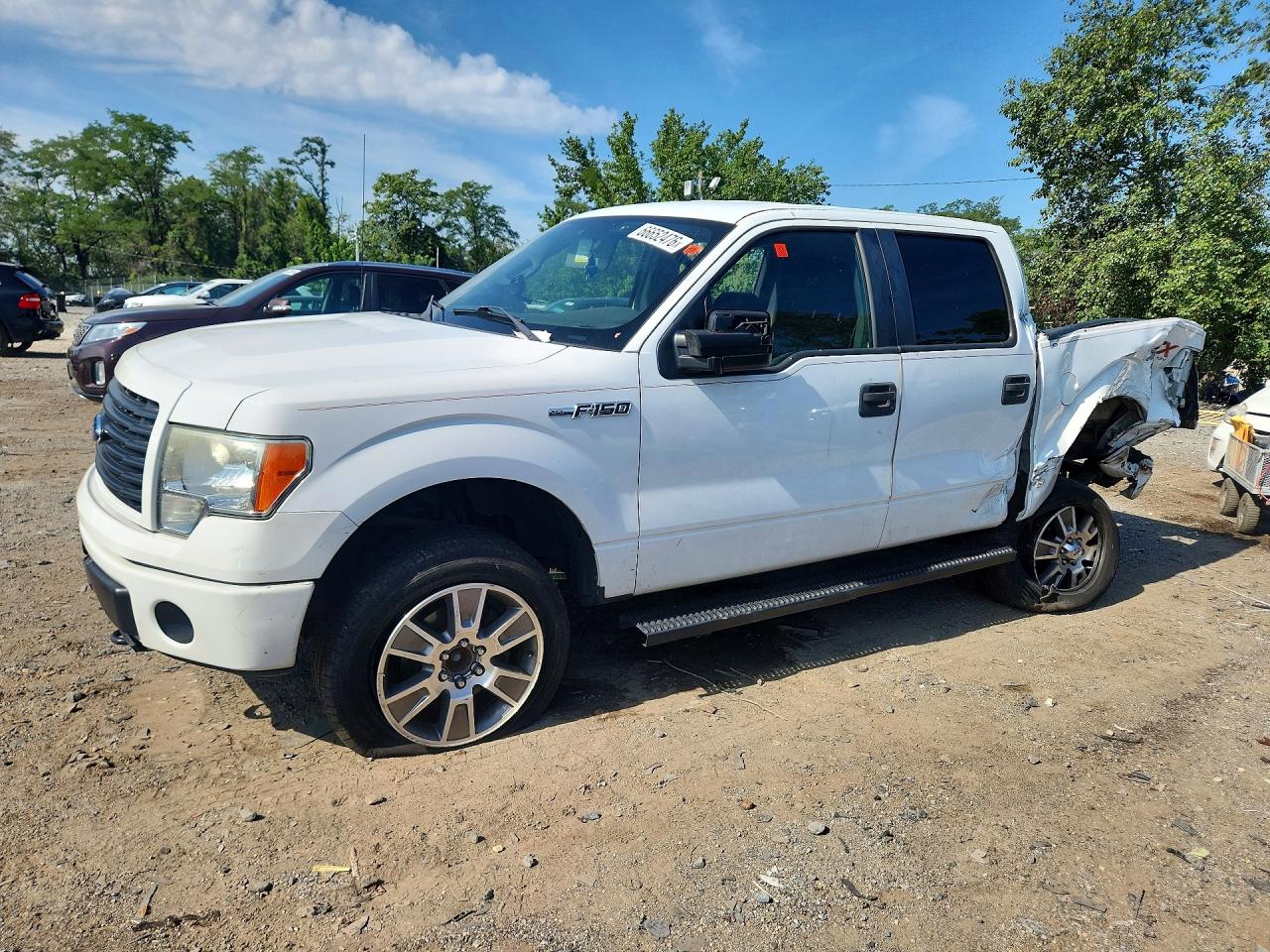 2014 FORD F150 SUPERCREW | 1FTFW1EF7EKG29911 | UPCARS