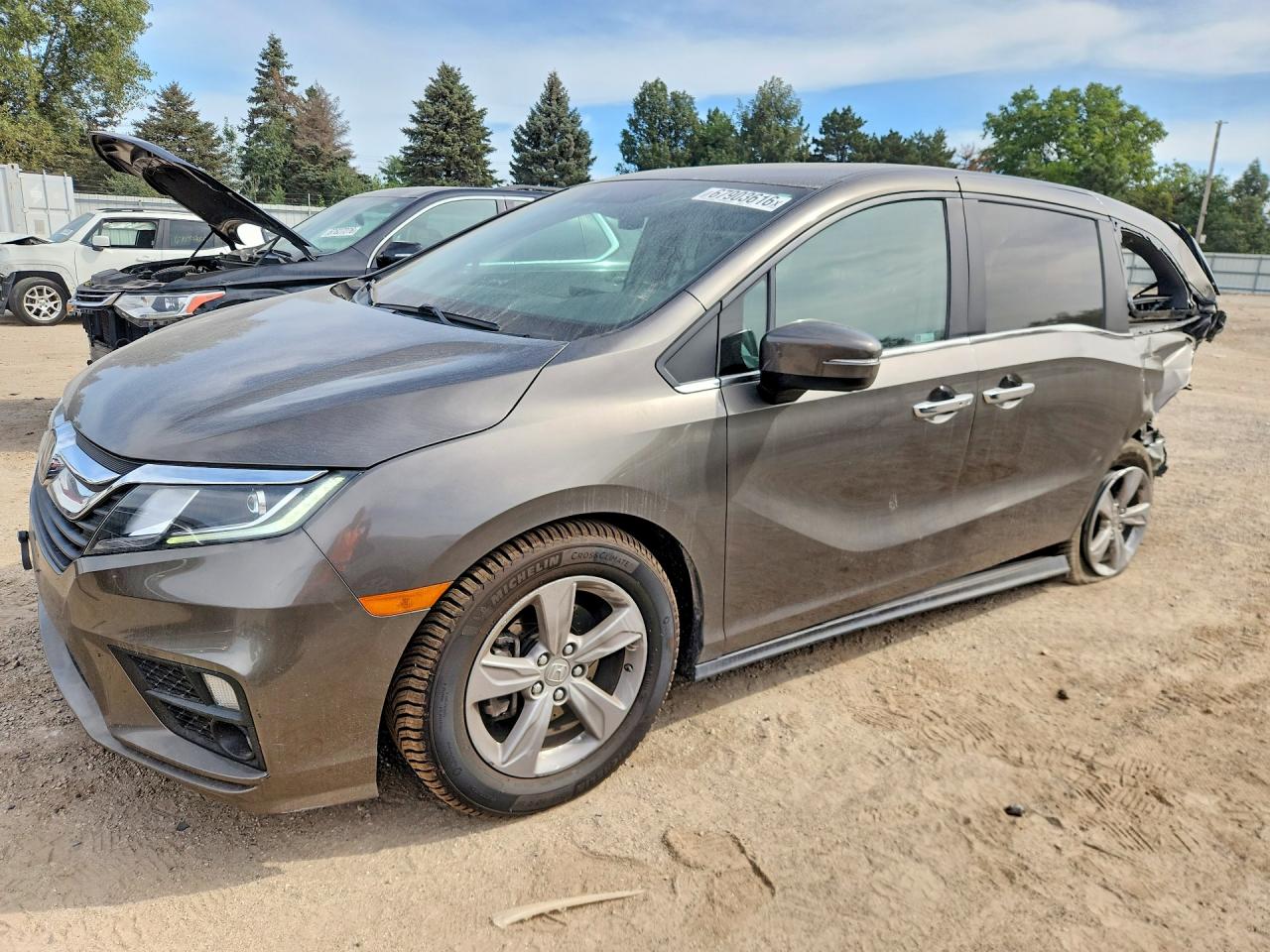 2019 HONDA ODYSSEY EXL | 5FNRL6H78KB031276 | UPCARS