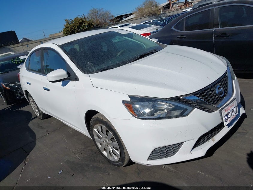 2017 NISSAN SENTRA SV | 3N1AB7AP3HY350648 | UPCARS