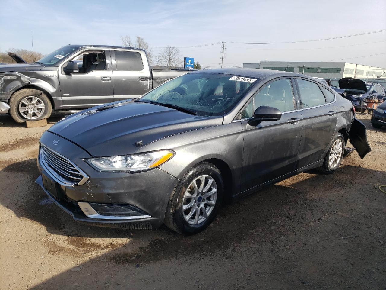 2017 FORD FUSION S | 3FA6P0G72HR368996 | UPCARS