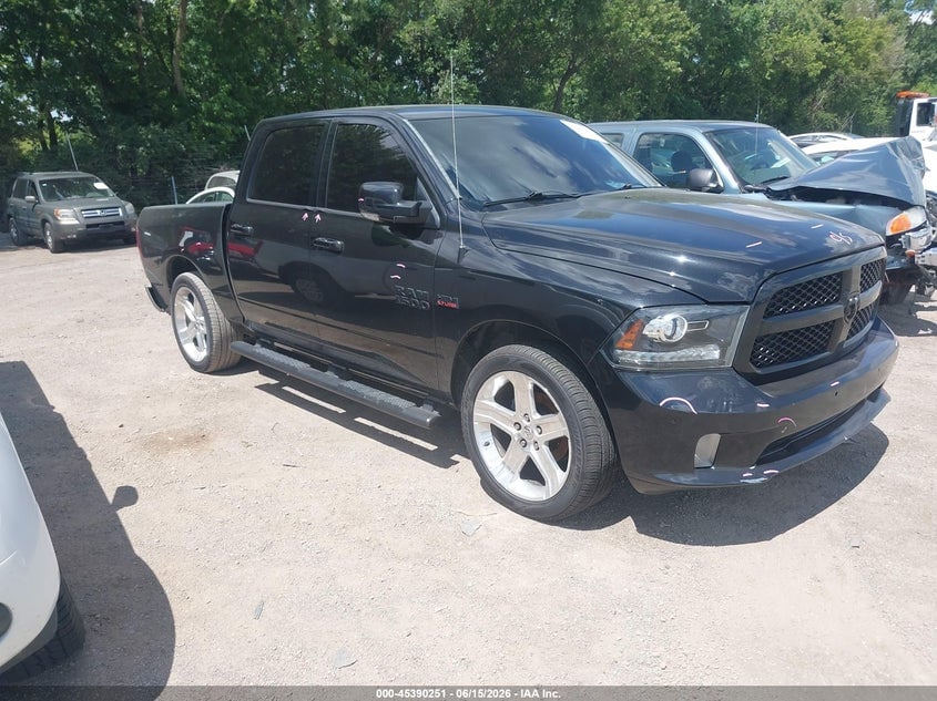 2017 RAM 1500 SPORT  4X2 5'7 BOX | 1C6RR6MT5HS520495 | UPCARS