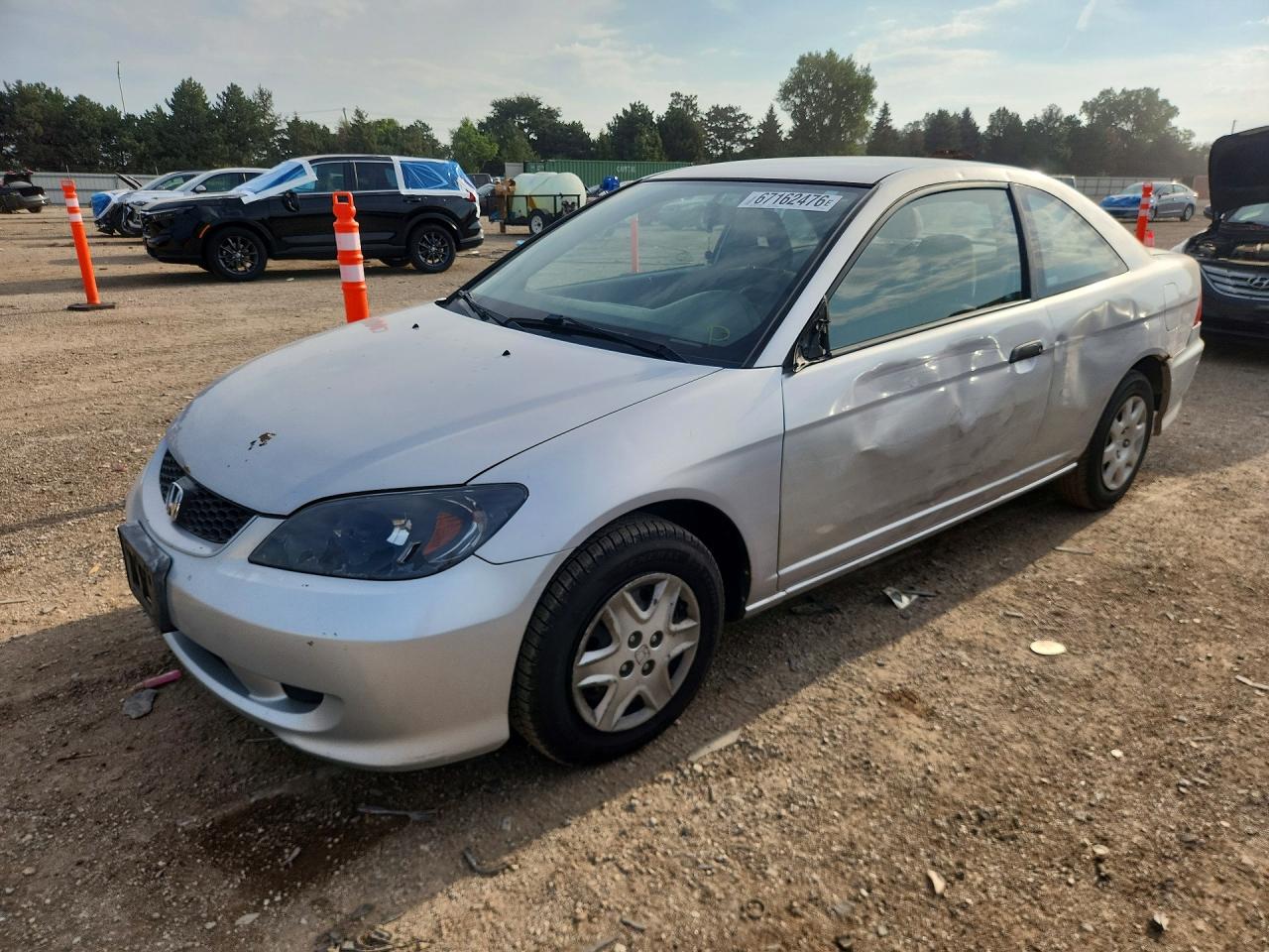 2004 HONDA CIVIC DX VP | 1HGEM21104L057298 | UPCARS