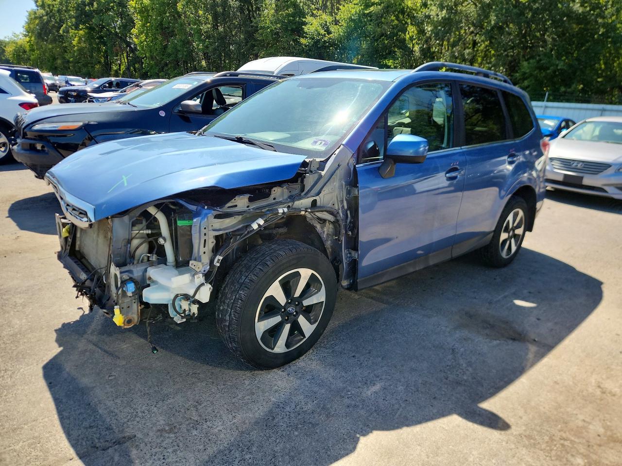2017 SUBARU FORESTER 2.5I LIMITED | JF2SJALC7HH554037 | UPCARS