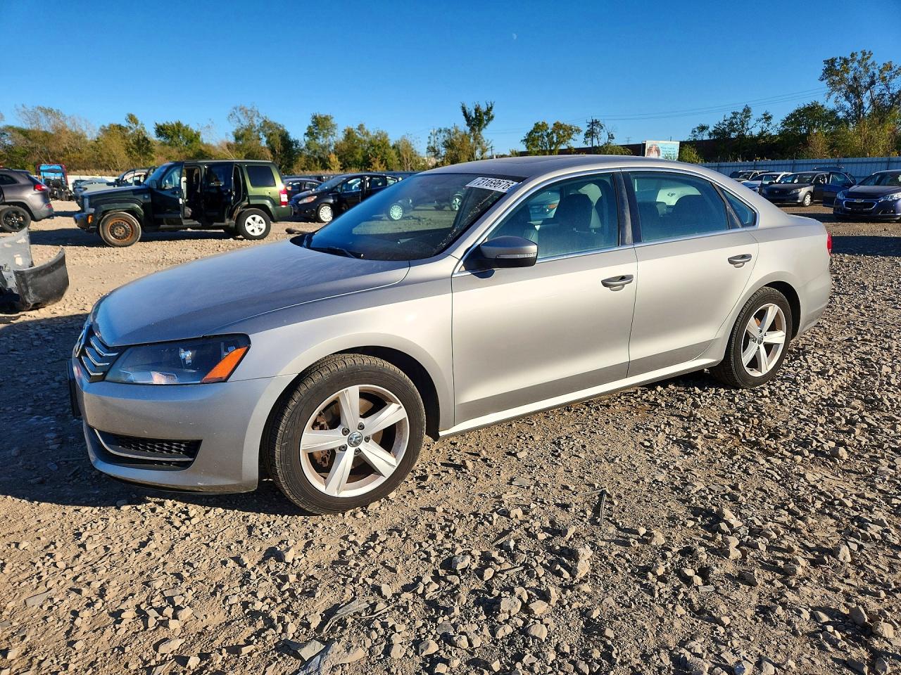 2013 VOLKSWAGEN PASSAT SE | 1VWBH7A3XDC091234 | UPCARS