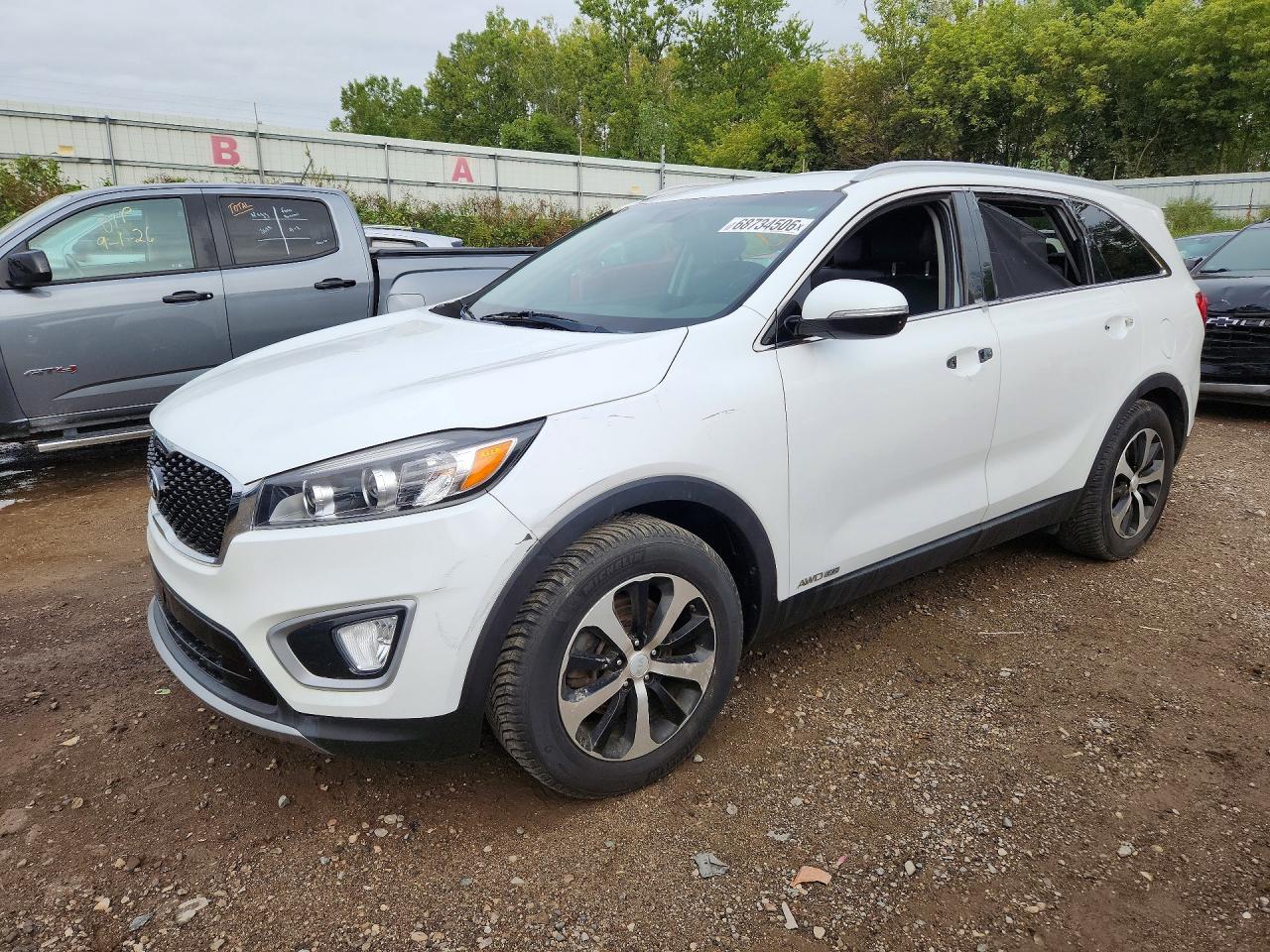 2018 KIA SORENTO EX | 5XYPHDA56JG366727 | UPCARS