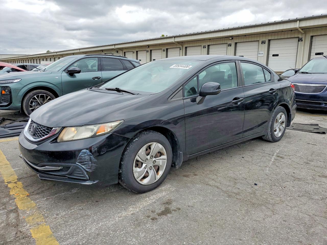 2013 HONDA CIVIC LX | 19XFB2F50DE006512 | UPCARS