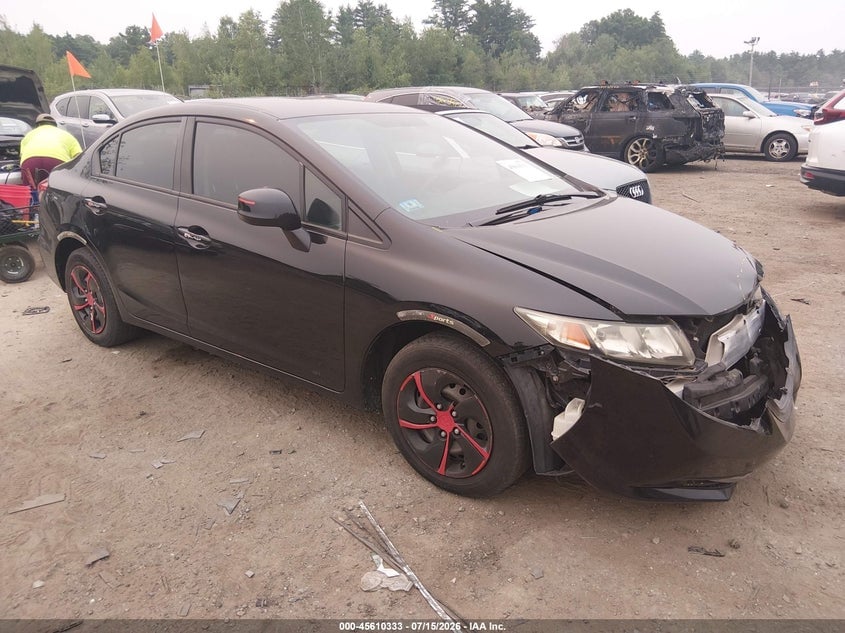2013 HONDA CIVIC LX | 2HGFB2F58DH575789 | UPCARS
