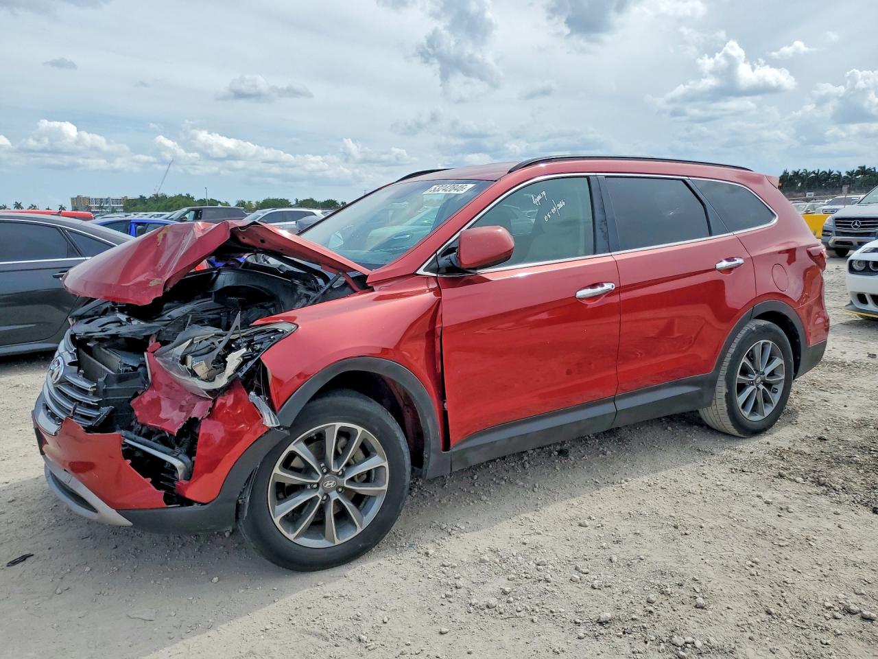 2017 HYUNDAI SANTA FE | KM8SM4HF6HU177262 | UPCARS