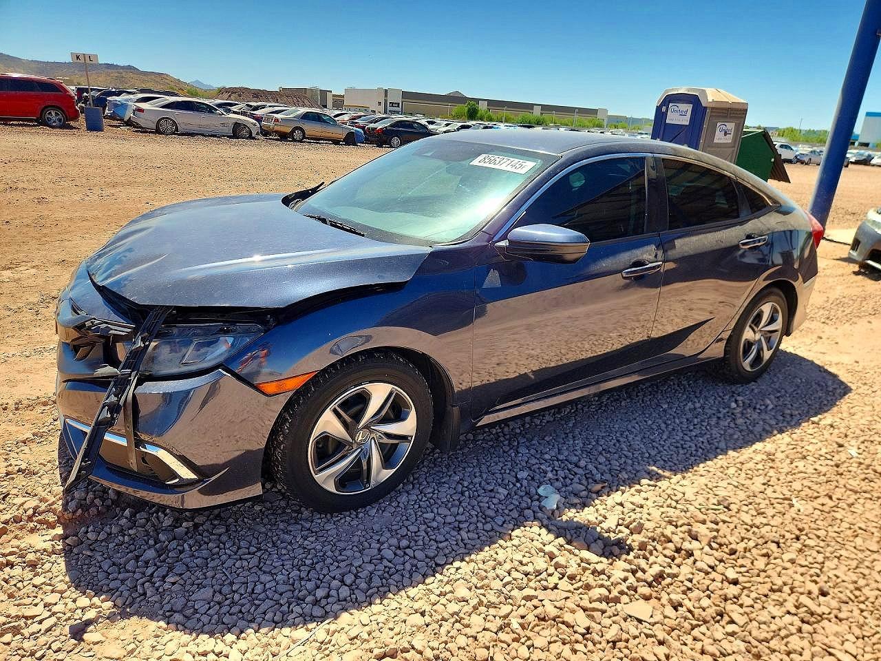 2021 HONDA CIVIC LX | 2HGFC2F61MH536998 | UPCARS