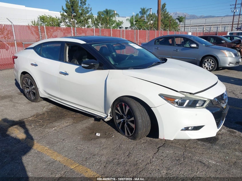 2016 NISSAN MAXIMA 3.5 SL | 1N4AA6AP5GC378278 | UPCARS