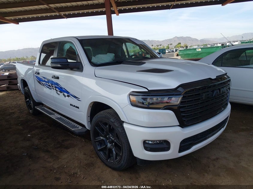 2025 RAM 1500 LARAMIE  4X4 5'7 BOX | 1C6SRFJP2SN623209 | UPCARS
