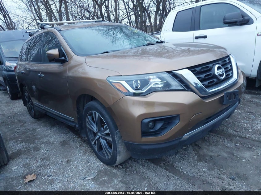 2017 NISSAN PATHFINDER PLATINUM | 5N1DR2MM3HC612540 | UPCARS