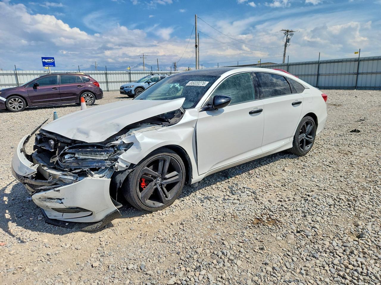 2018 HONDA ACCORD SPORT | 1HGCV1F35JA158420 | UPCARS