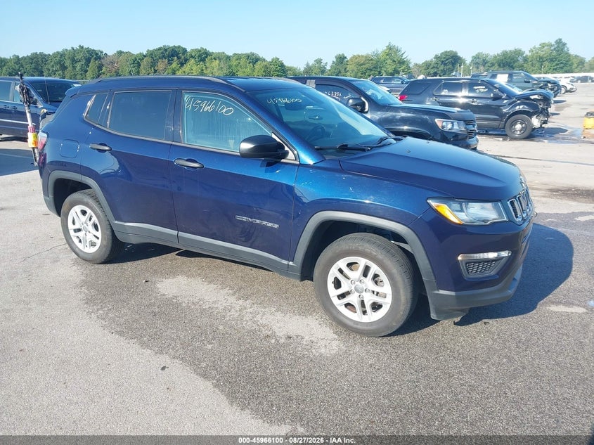 2018 JEEP COMPAS SPORT 4X4 | 3C4NJDAB3JT168598 | UPCARS