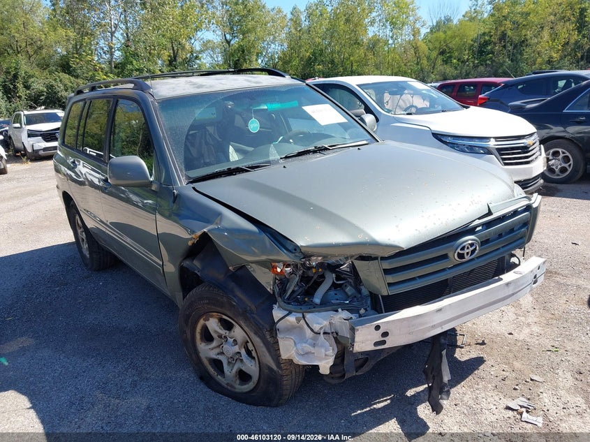 2007 TOYOTA HIGHLANDER | JTEGD21A870168500 | UPCARS