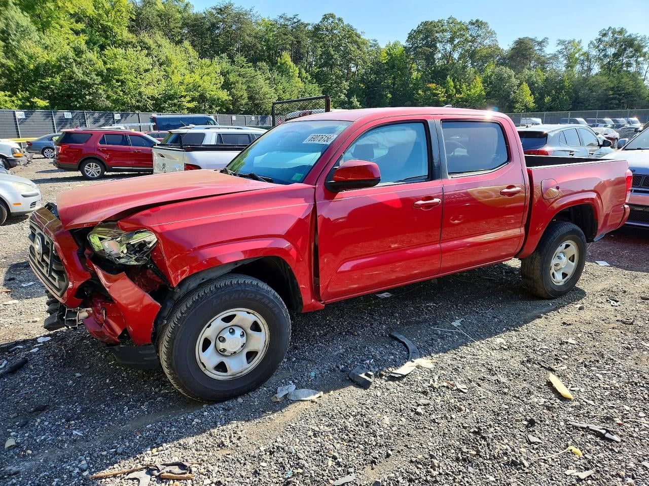 2019 TOYOTA TACOMA SR | 5TFAX5GN6KX156536 | UPCARS