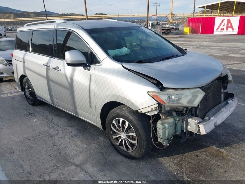 2014 NISSAN QUEST S | JN8AE2KP6E9106522 | UPCARS