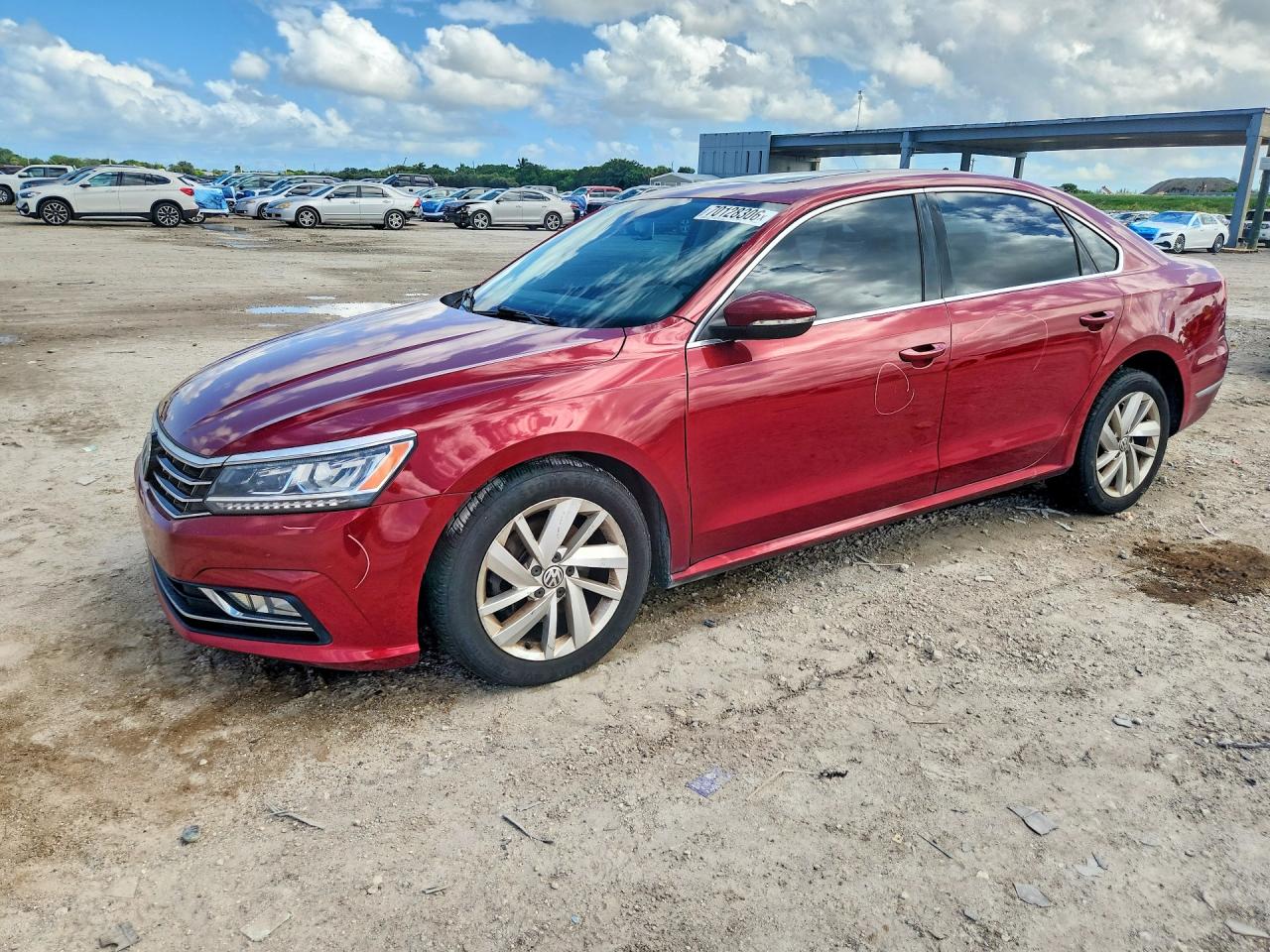 2018 VOLKSWAGEN PASSAT SE | 1VWBA7A34JC039484 | UPCARS